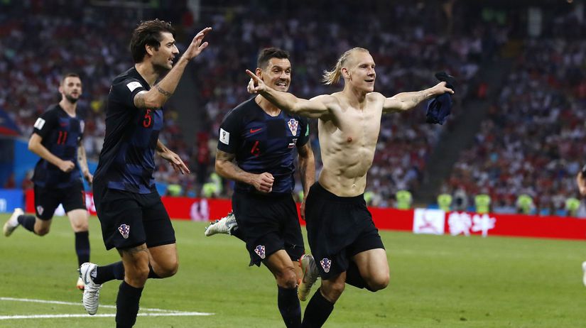 Chorvátski futbalisti si získali srdce nejedného fanúšika